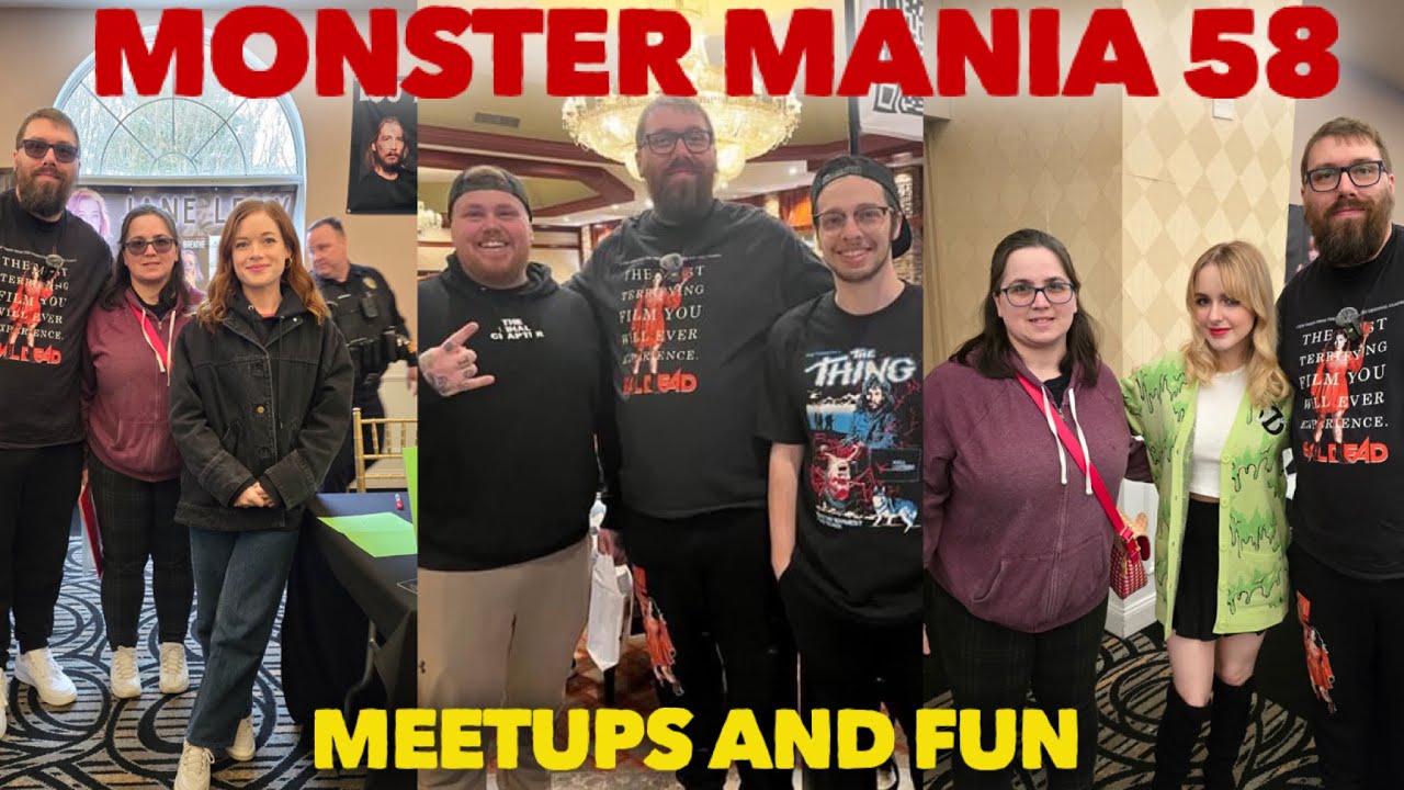 Monster-Mania 58 (март 2024 г.): встречи, автографы и веселье!!