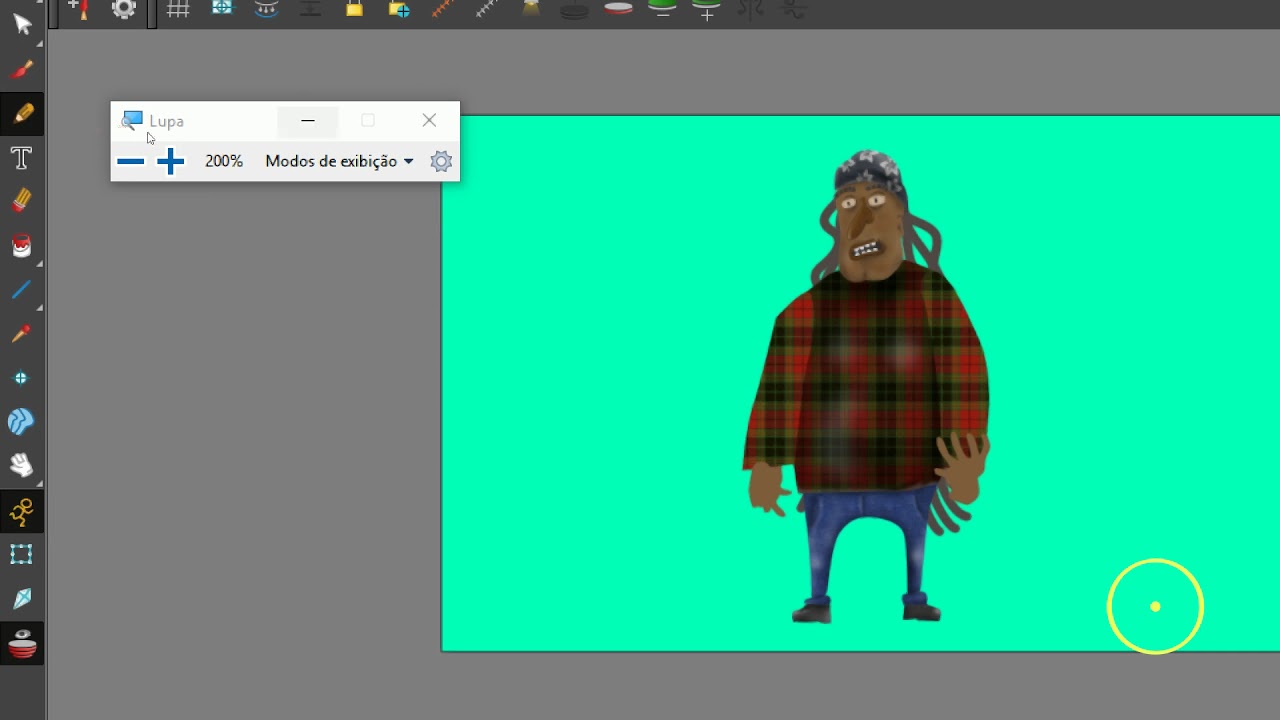 Curso Toon Boom - Aula 02   Preparando arquivo para o Rigging