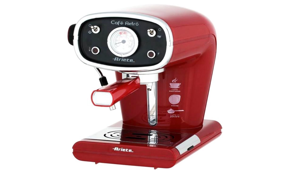 Обзор Кофеварка эспрессо ARIETE 1388 RED из Rozetka