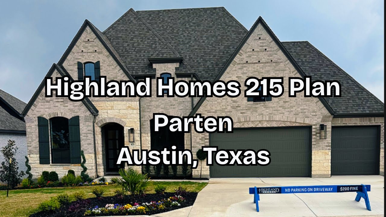 New Construction Homes | Highland Homes | 215 Plan | Parten | Austin, Texas