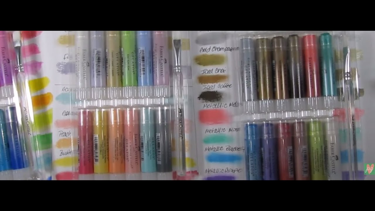 Intro to the New Gelatos® for Faber-Castell Design Memory Craft®
