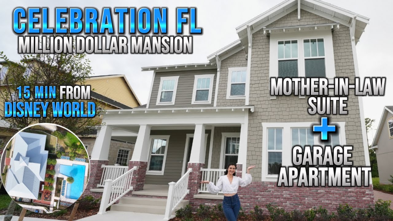 Million Dollar Mansion in Celebration Florida | Mother in law suite and Garage Apartment