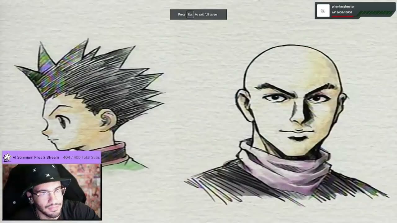 Retro reacts to Hunter x Hunter 1999 Gon vs. Hanzo Fight