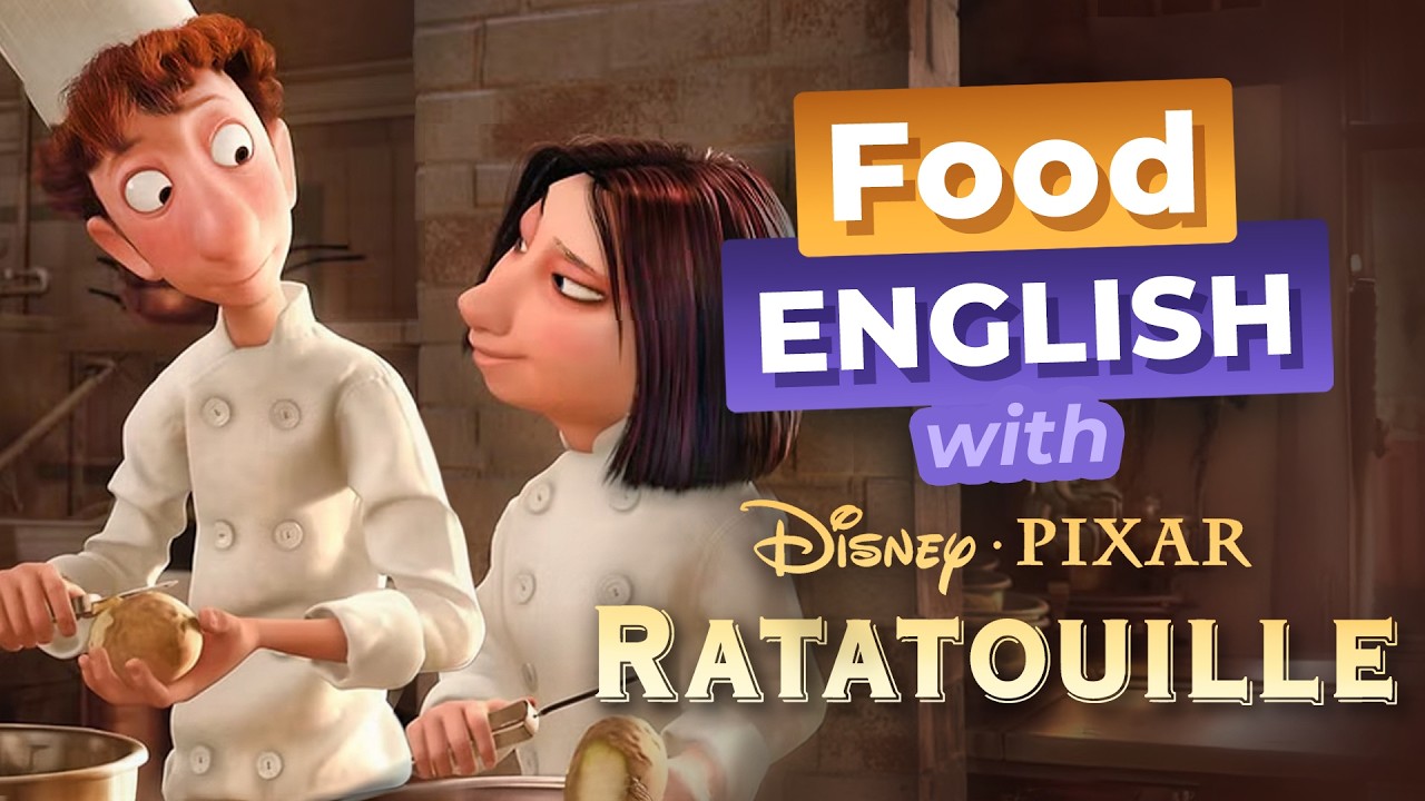 Learn English with RATATOUILLE — Linguini Meets Colette