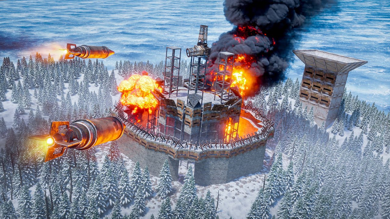 Rust - The 50,000 HOUR vs CLANS (2v12 Raid Defense)
