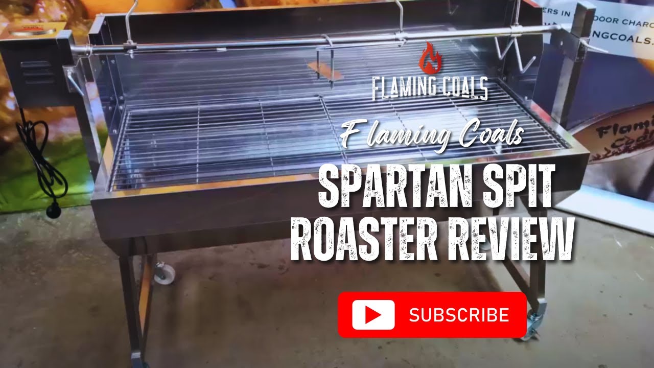 Flaming Coals Spartan Spit Roaster Review