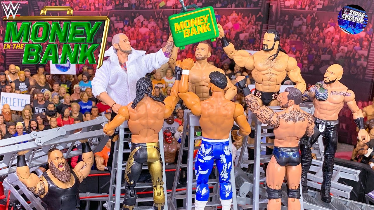 Матч фигурок WWE Money In The Bank 2019!