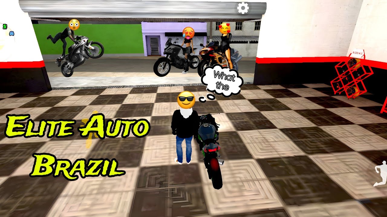 OPÇÃO DE ANDAR COM VÁRIAS MOTOS E NOVOS ADESIVOS PRA H2 NA ATUALIZAÇÃO DO ELITE AUTO BRASIL😱😍