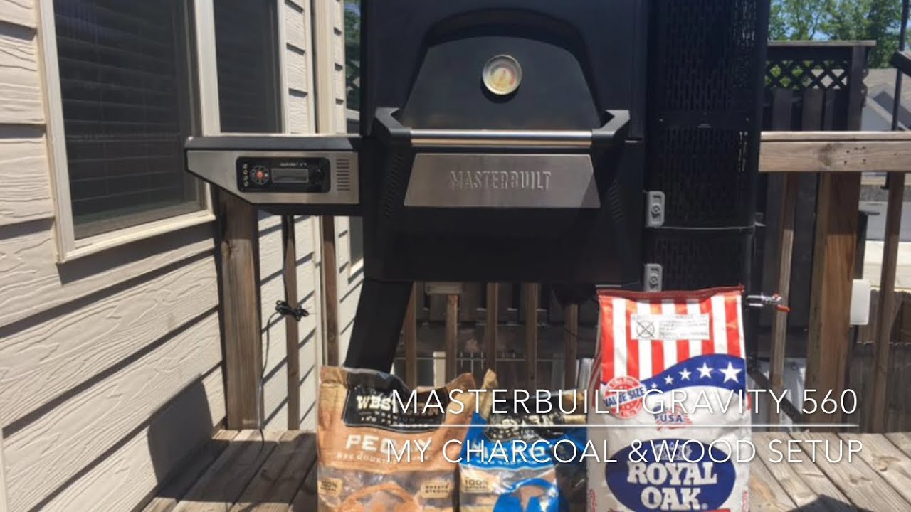 Masterbuilt Gravity 560 - My Charcoal & Wood Setup for Good Smoke