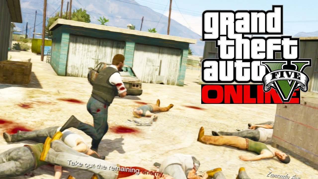 GTA 5 Online - Survival Round 10! 