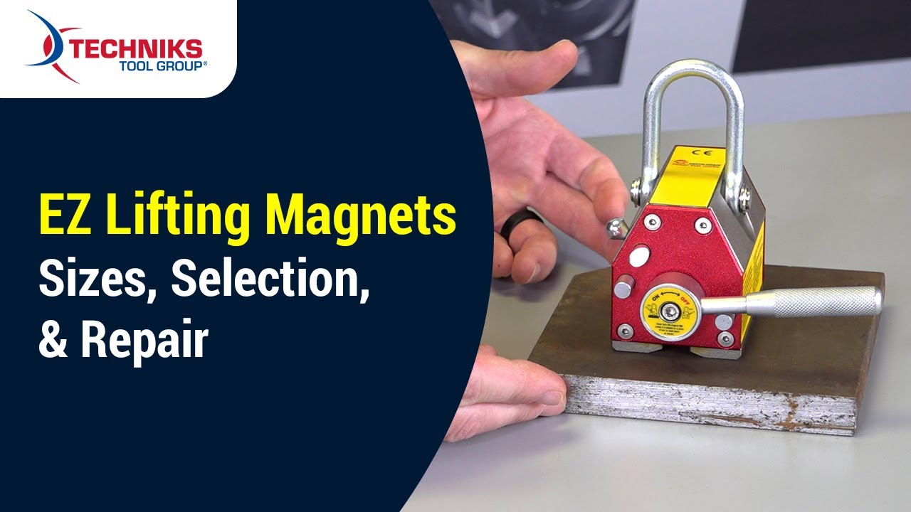 EZ Lifting Magnets Overview - Sizes, Magnet Selection, and Repair & Maintenance