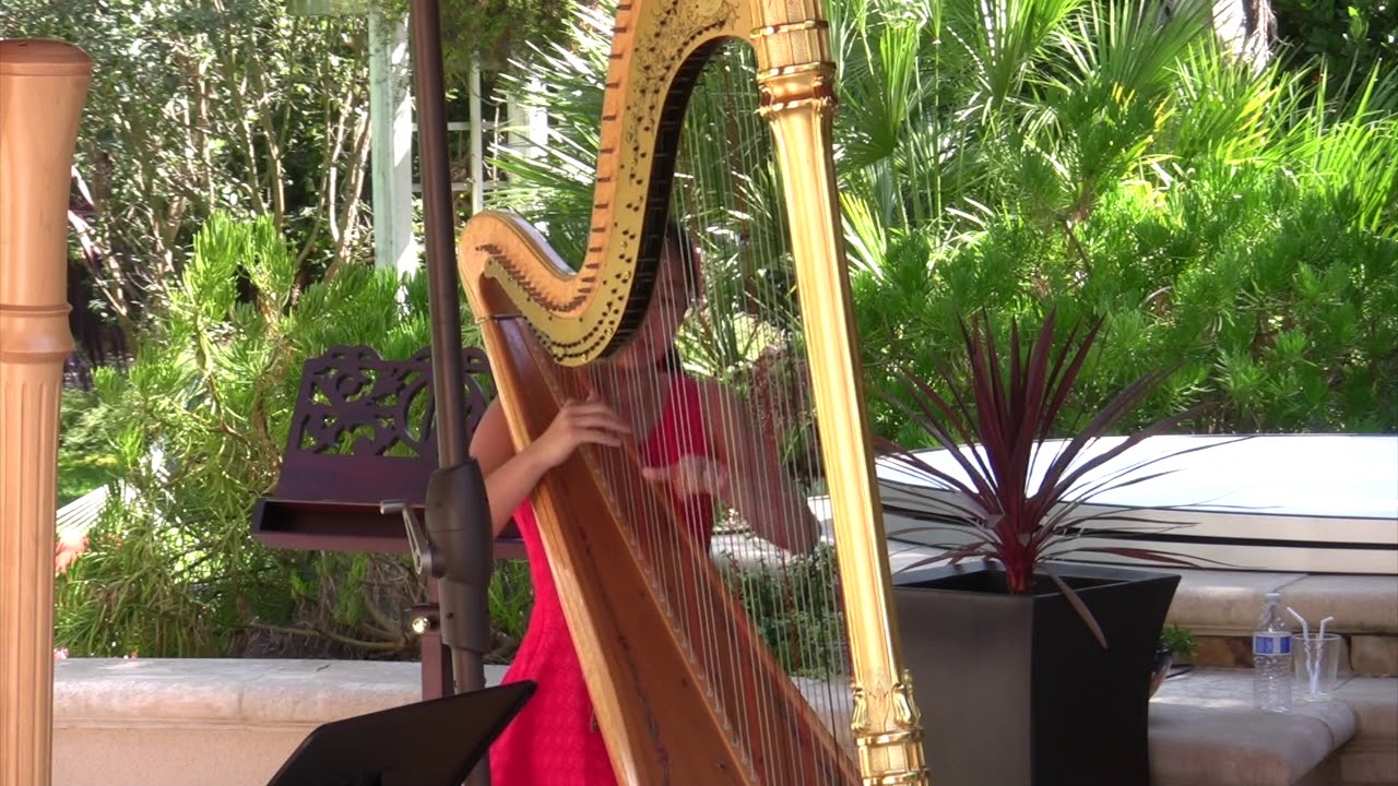 Danielle Nam, harp solo - Gitana, by Hasselmans