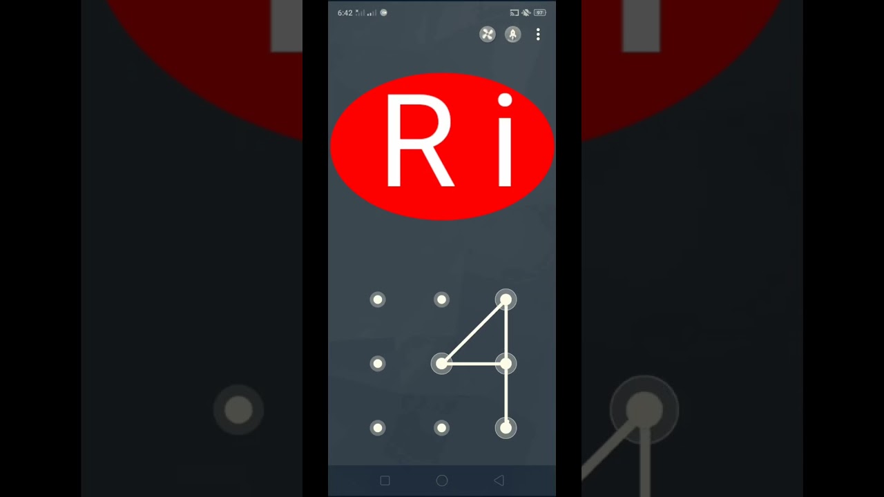 ir beautiful pattern lock viral short video/Ri New screen lock