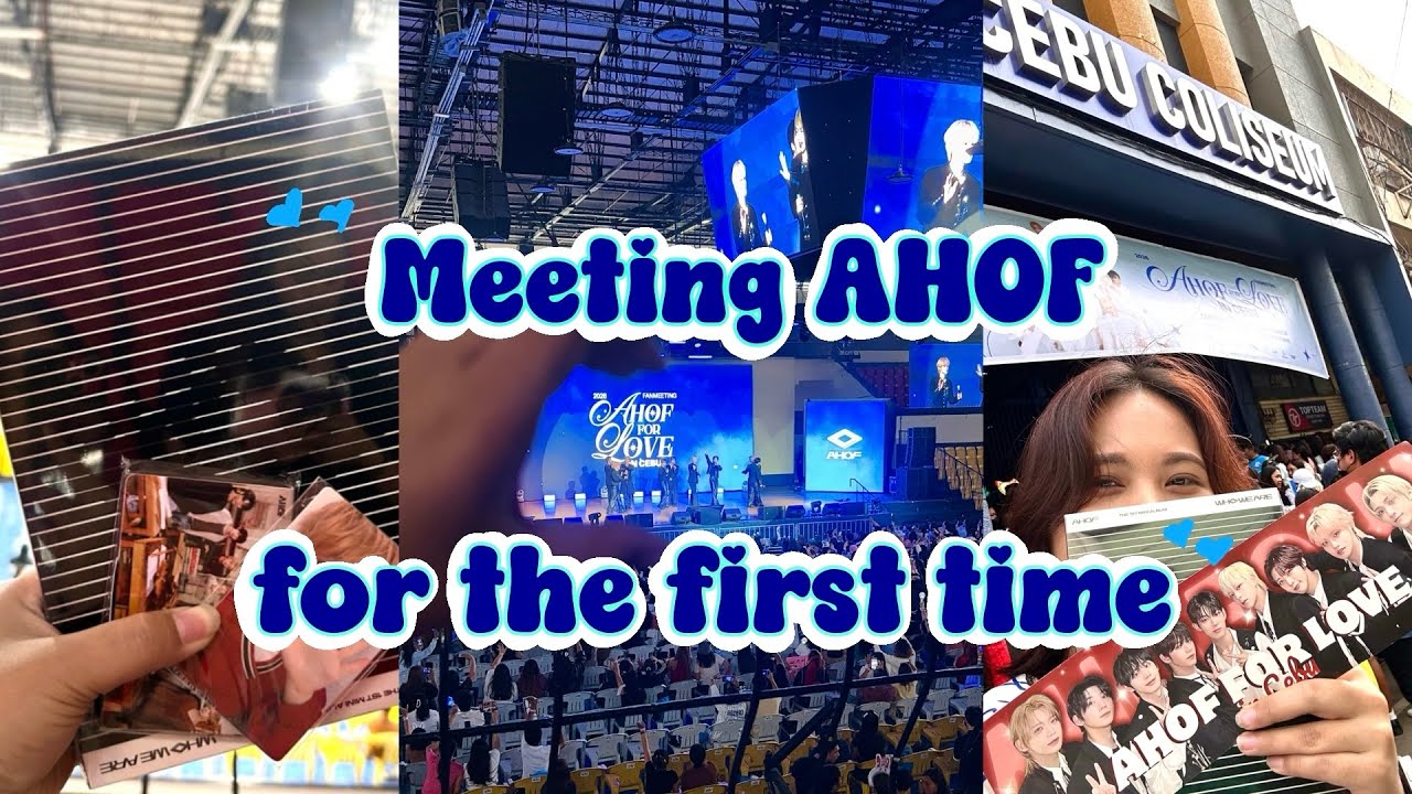 I went to Ahof’s fanmeet | Ahof for Love in Cebu 2026