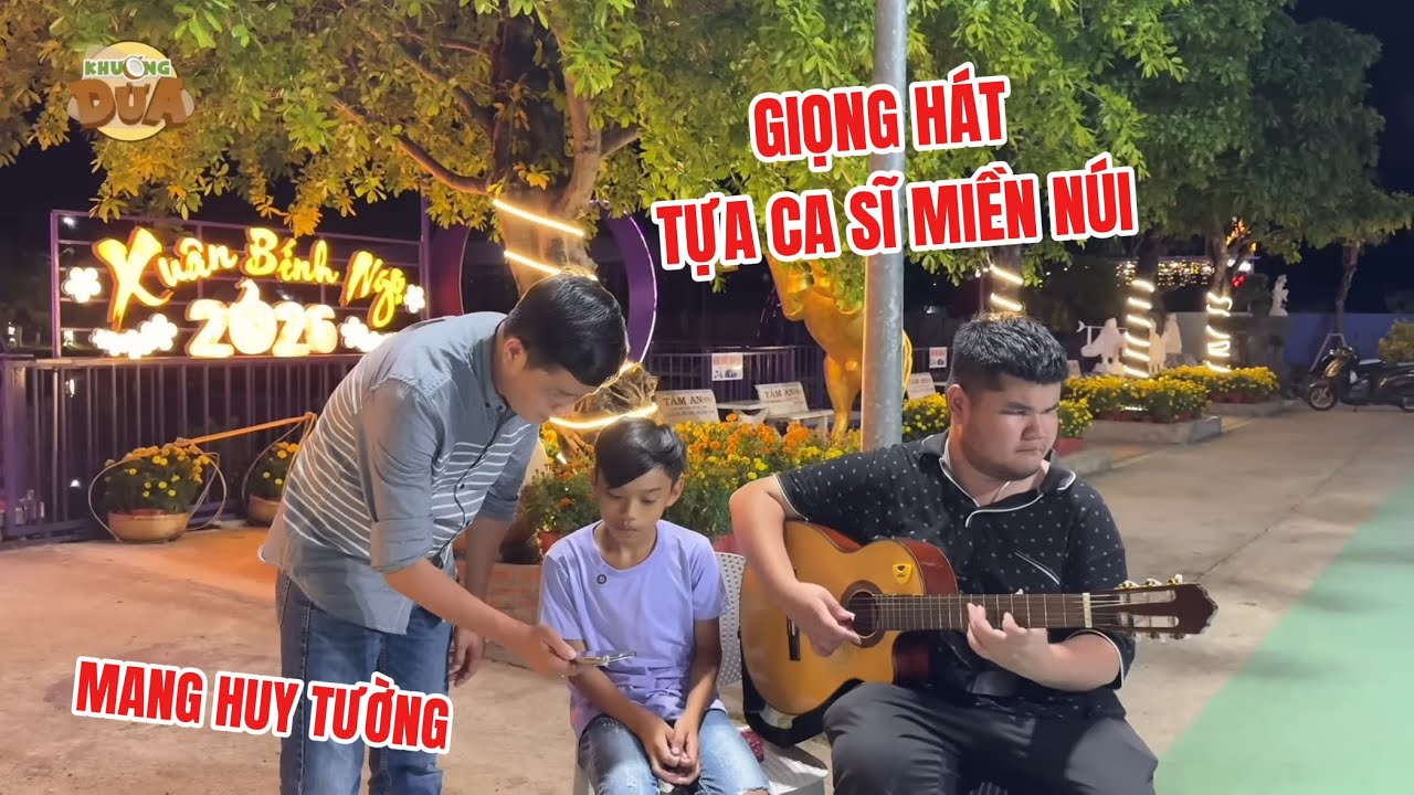 Khương Dừa về Cà Mau gặp cậu bé có giọng hát tựa như ca sĩ miền núi - Mang Huy Tường 