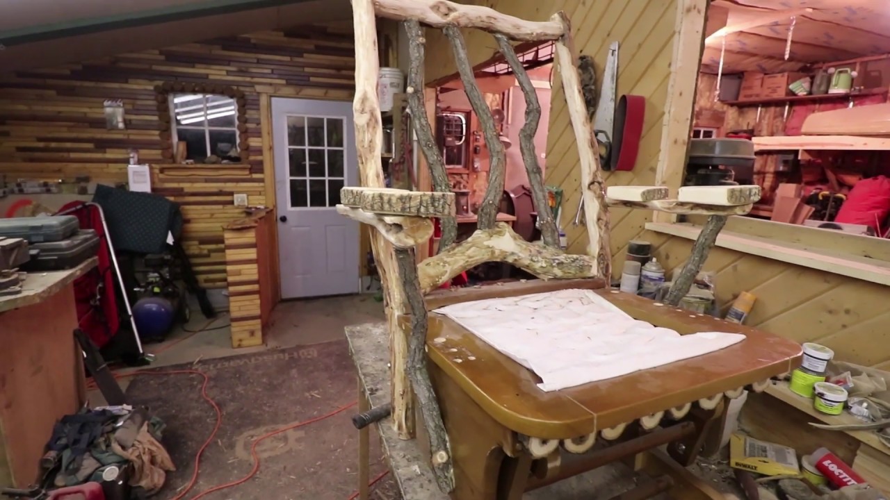 THE WORKSHOP. Rustic Cabin Chair.