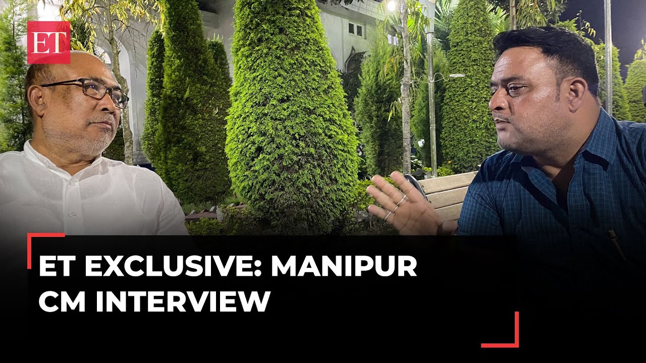 Manipur CM Interview: N Biren Singh on violence, normalcy & Lok Sabha polls 2024&nbsp;|&nbsp;ET&nbsp;exclusive
