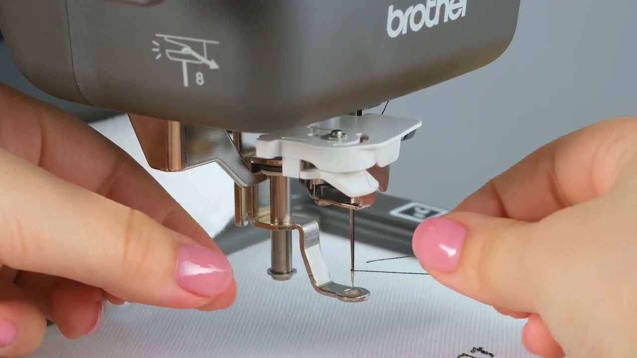 Brother: how to thread your Skitch embroidery machine