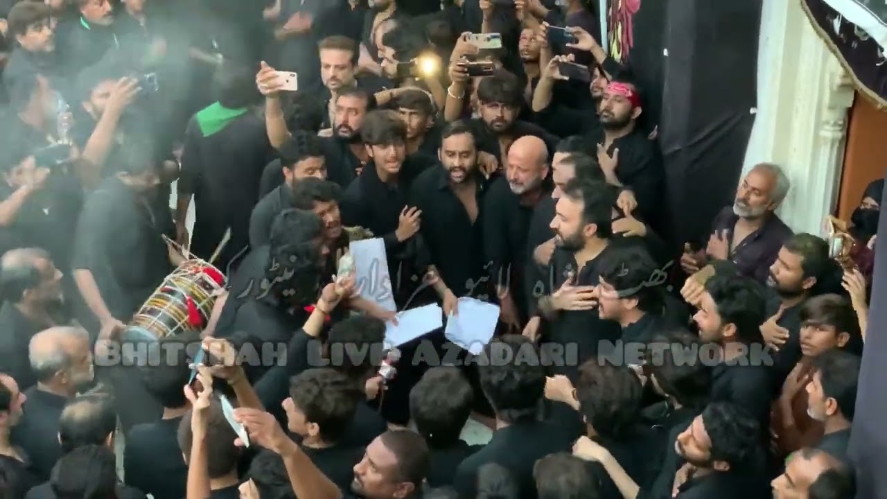 10 Muharram l Bhitshah Azadari 2023 l Anjuman Shiyan e Haidar e Karar Khandaq Commette