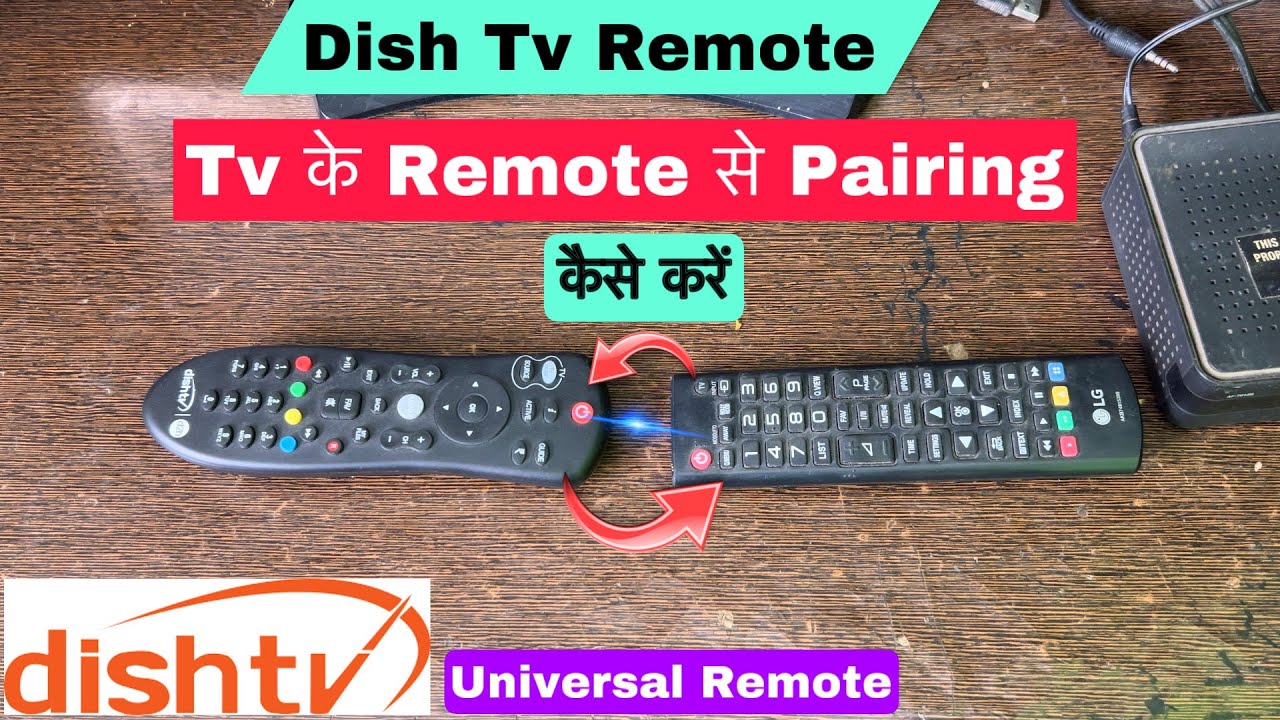 Dish Tv Remote Tv ke Remote Se Pairing Kaise Karen | Dish TV Remote Pairing With Tv Remote | Dish Tv