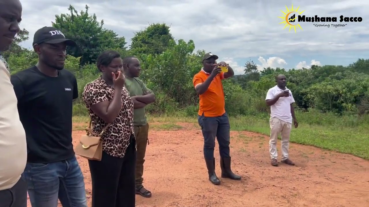 How to Accumulate wealth through real estate. Kasanje Site Visit.