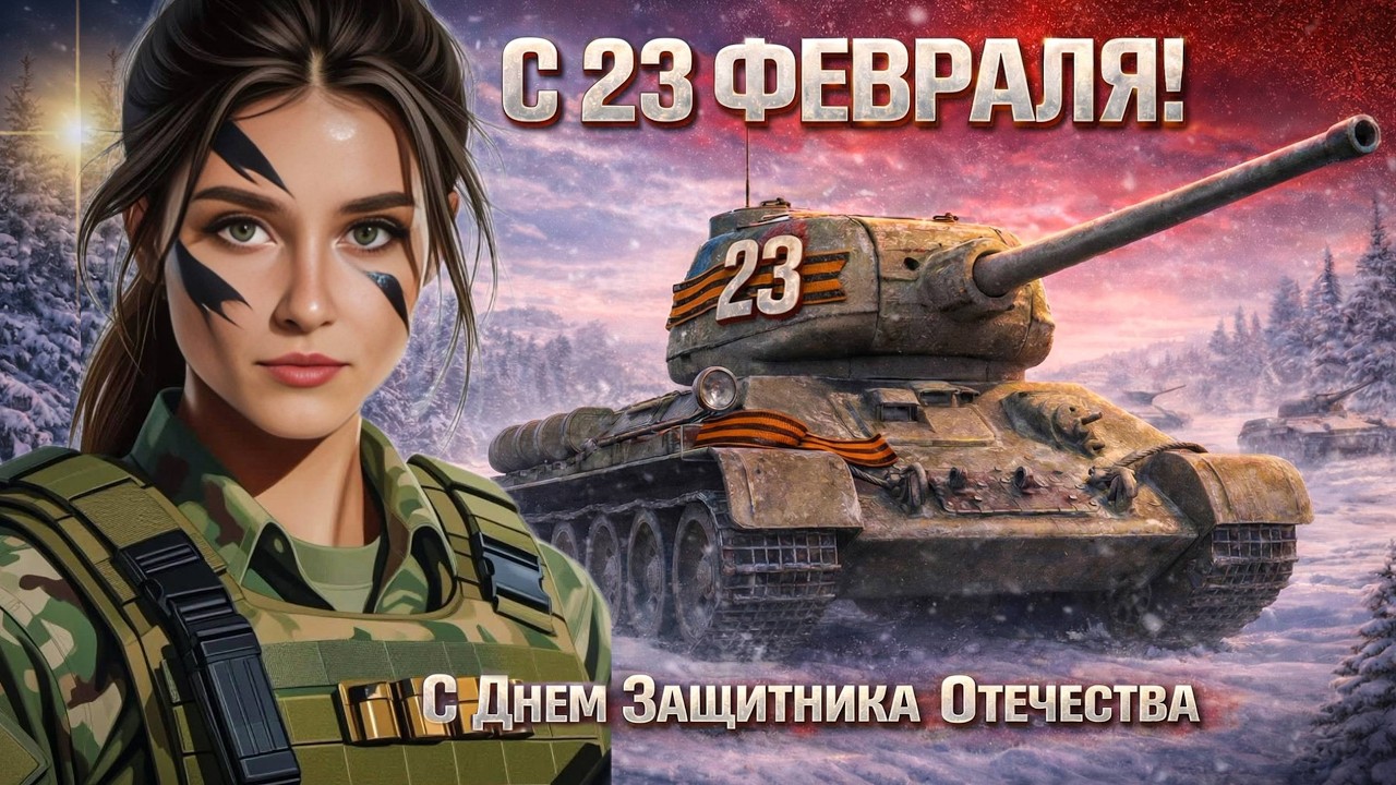 С ПРАЗДНИКОМ, ТАНКИСТЫ!🎉 | Мир Танков