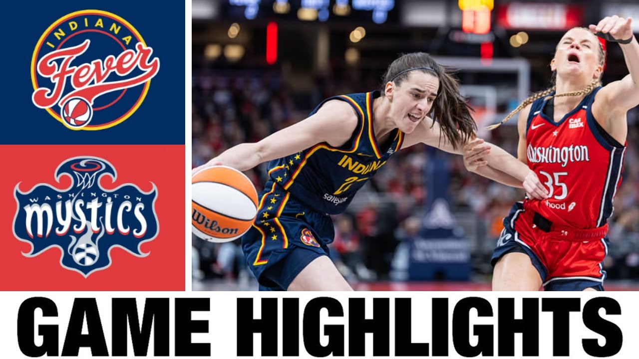 Indiana Fever vs Washington Mystics FULL GAME Highlights | 2025 WNBA Preseason