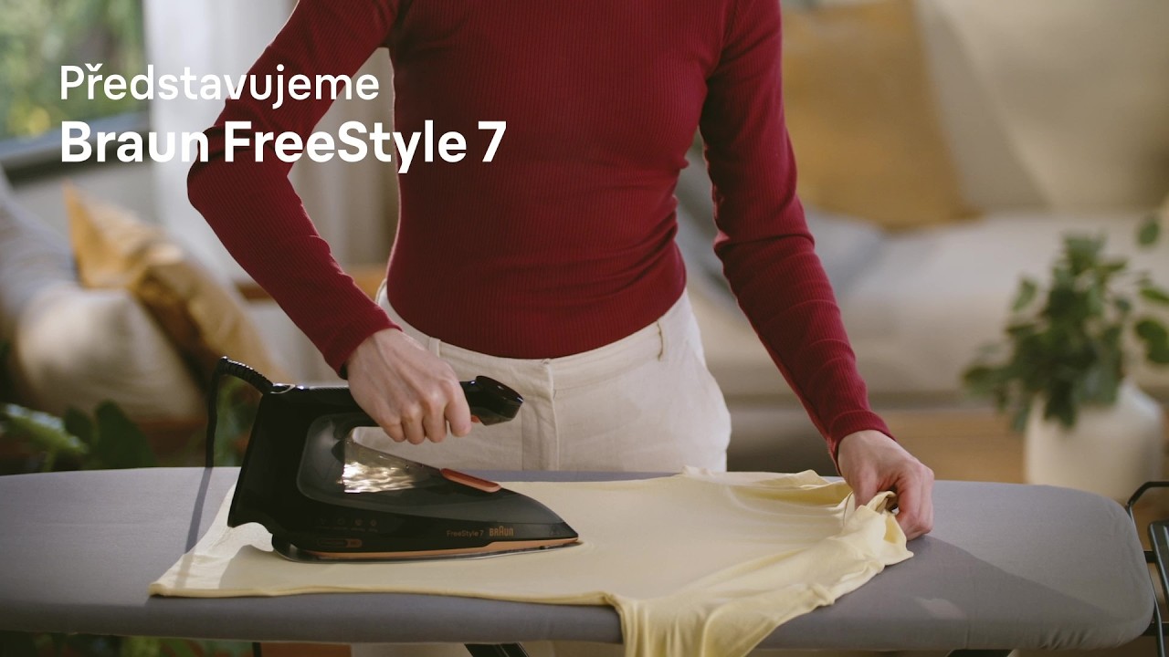 Braun FreeStyle 7. Легкая глажка для идеальных результатов.