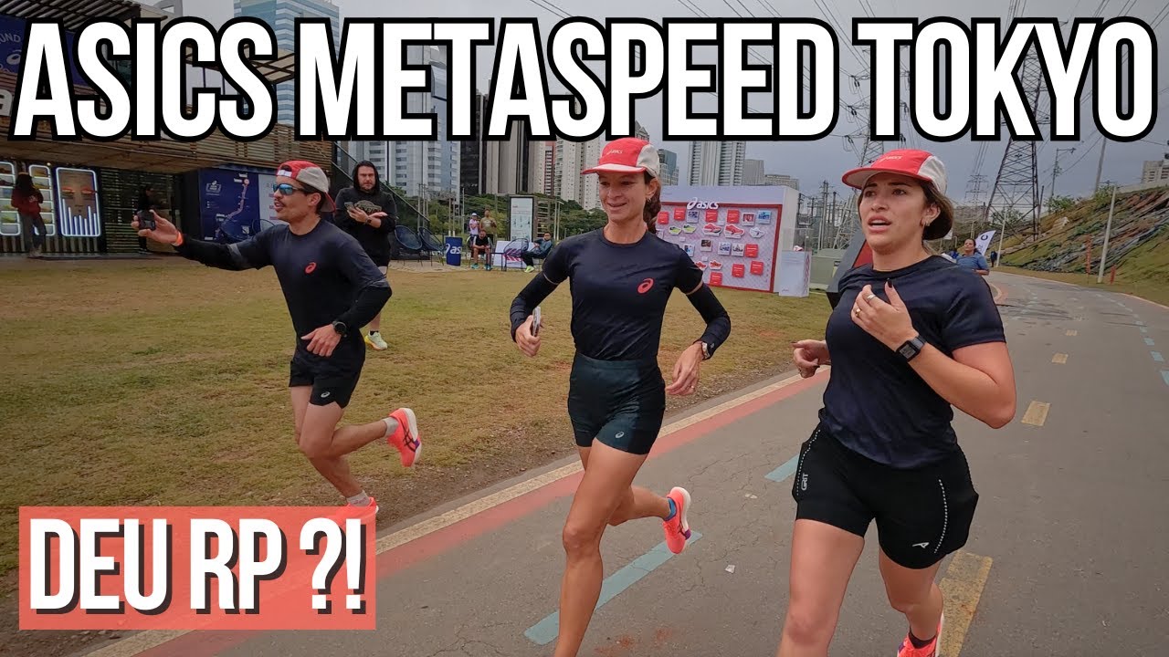 TESTAMOS o NOVO ASICS METASPEED TOKYO e… DEU RP! 😱🔥