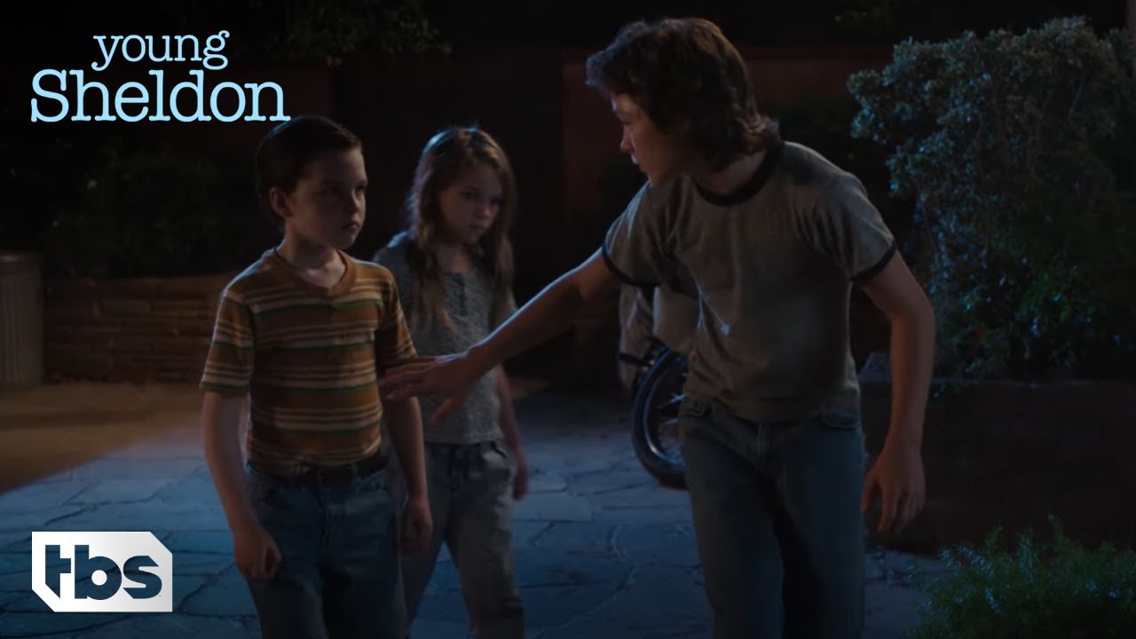 Young Sheldon: Sheldon, George, and Missy Steal Meemaw's Car (Season 1 Episode 3 Clip) | TBS