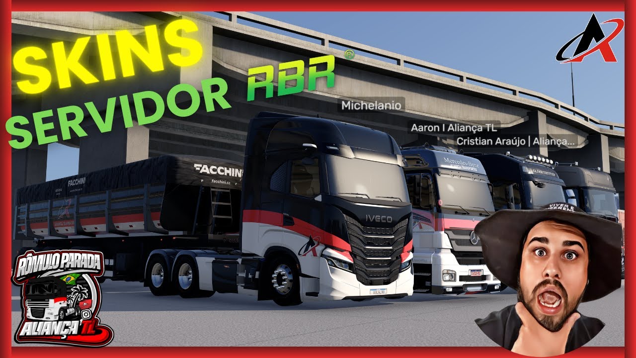 Skins da Aliança TL no servidor @maparbr Venha fazer parte da empresa!!!