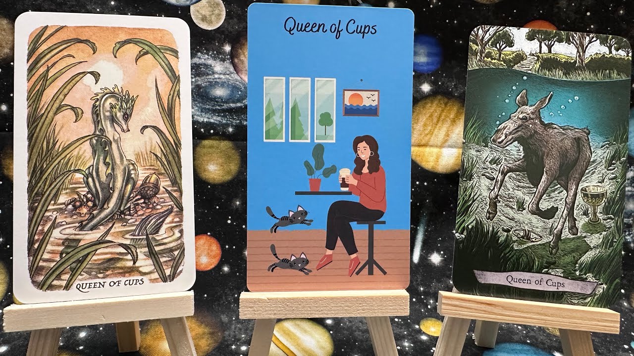 Queen of Cups tarot card and tarot reading