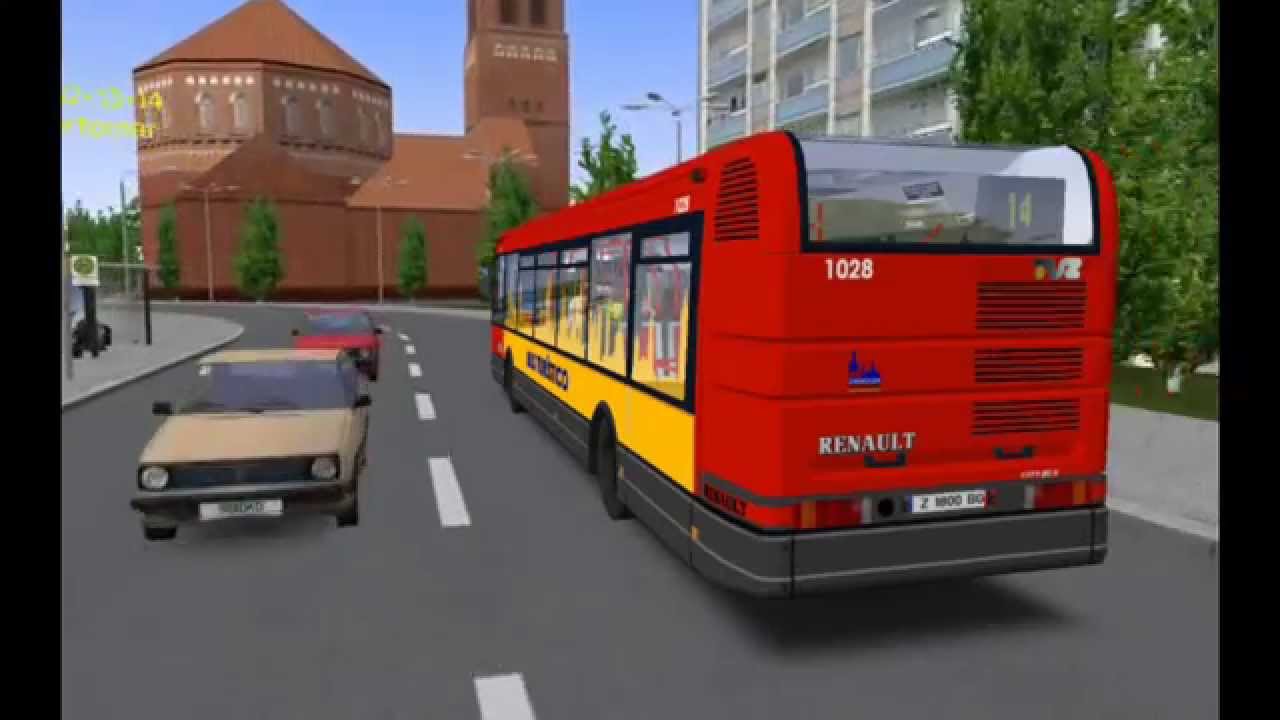 OMSI Bus Simulator - Renault Agora - Tuzsa - Mapa de Alicante
