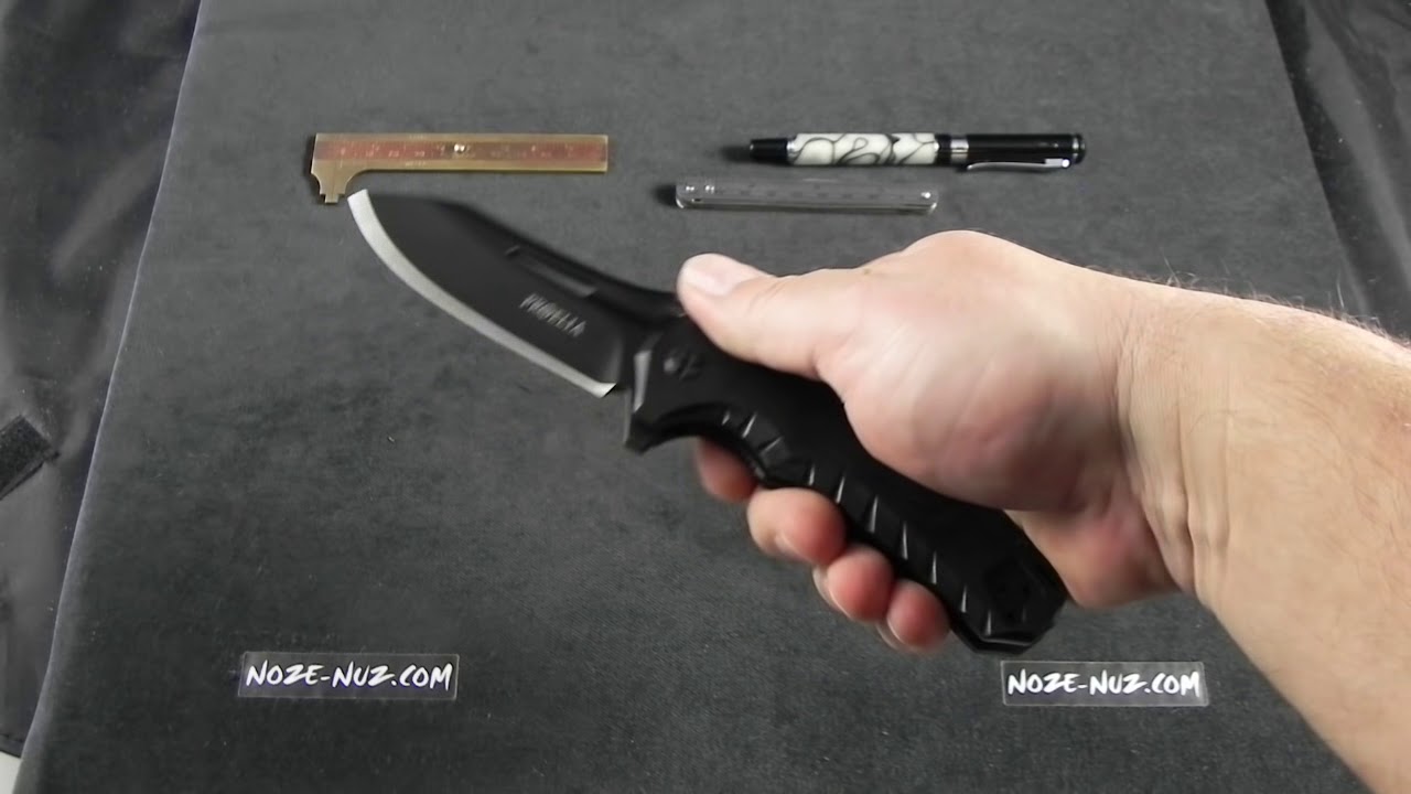 TX020BBK Defcon Blade Works Proelia Linerlock Black