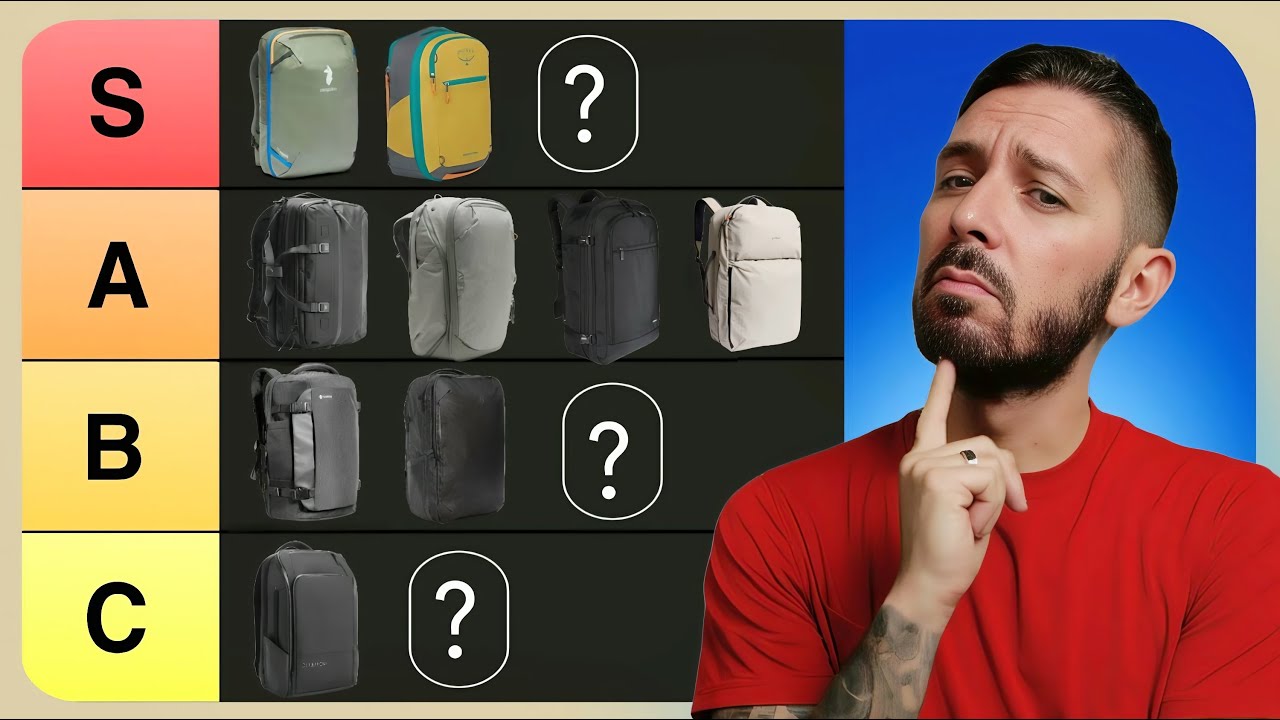 The Travel Bags Tier List (2026 Edition)