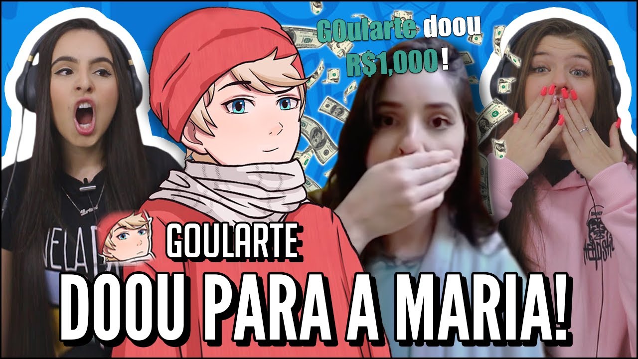 JOVENS REAGEM A DOANDO PARA STREAMERS MAS ELES ESCOLHEM O VALOR - GOULARTE