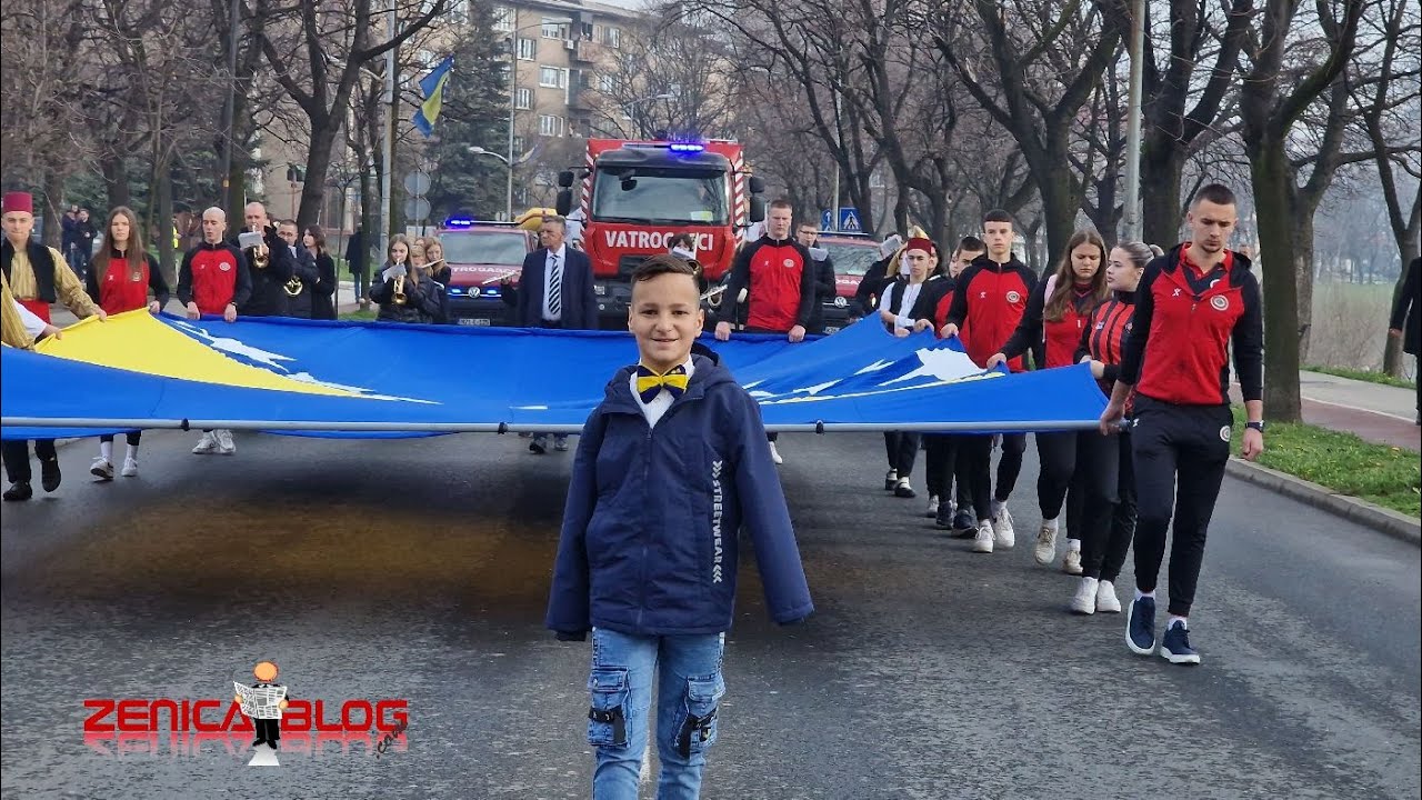 Zenica spektakularno obilježila Dan nezavisnosti BiH