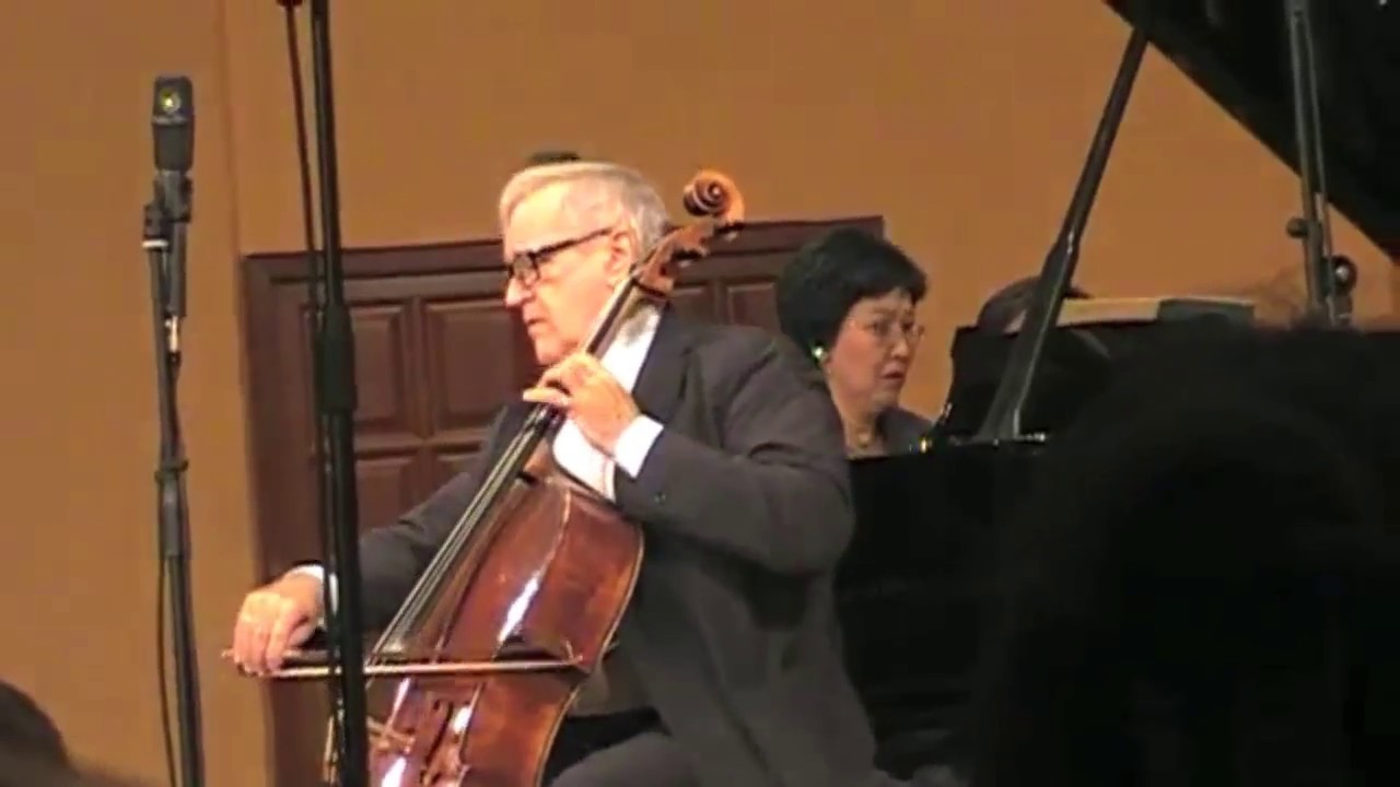 Cellist David Geringas | Давид Герингас