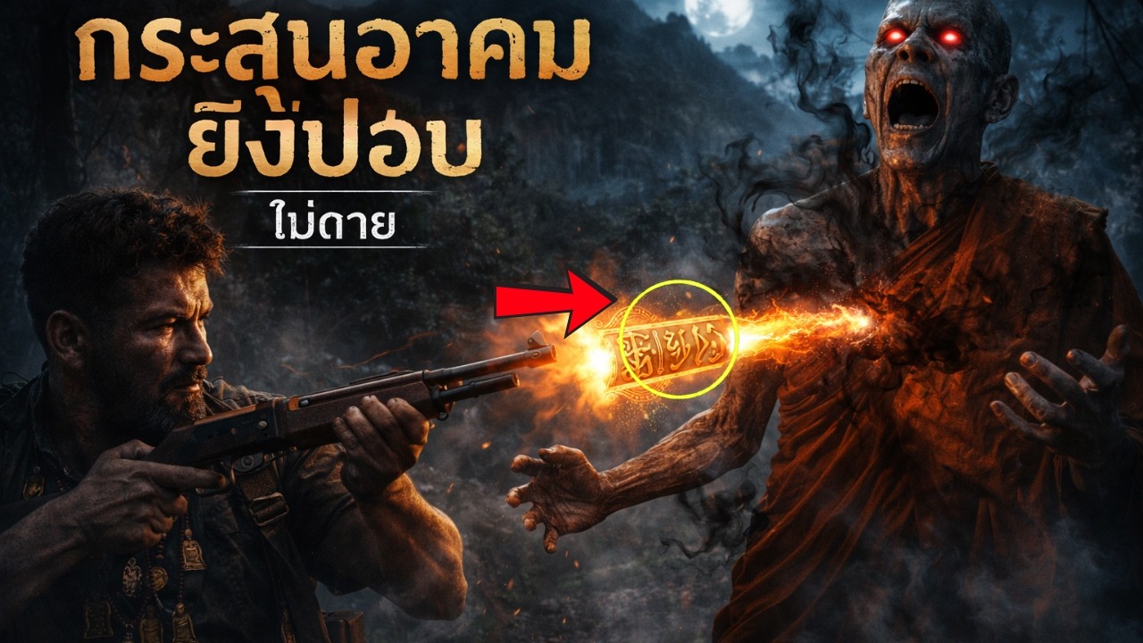 พรานบุญ ปราบปอบพระ! พระอุ้มหมาดำบิณฑบาตตี1 ก่อนมีคนตายทั้งหมู่บ้าน | เรื่องผีจากป่า