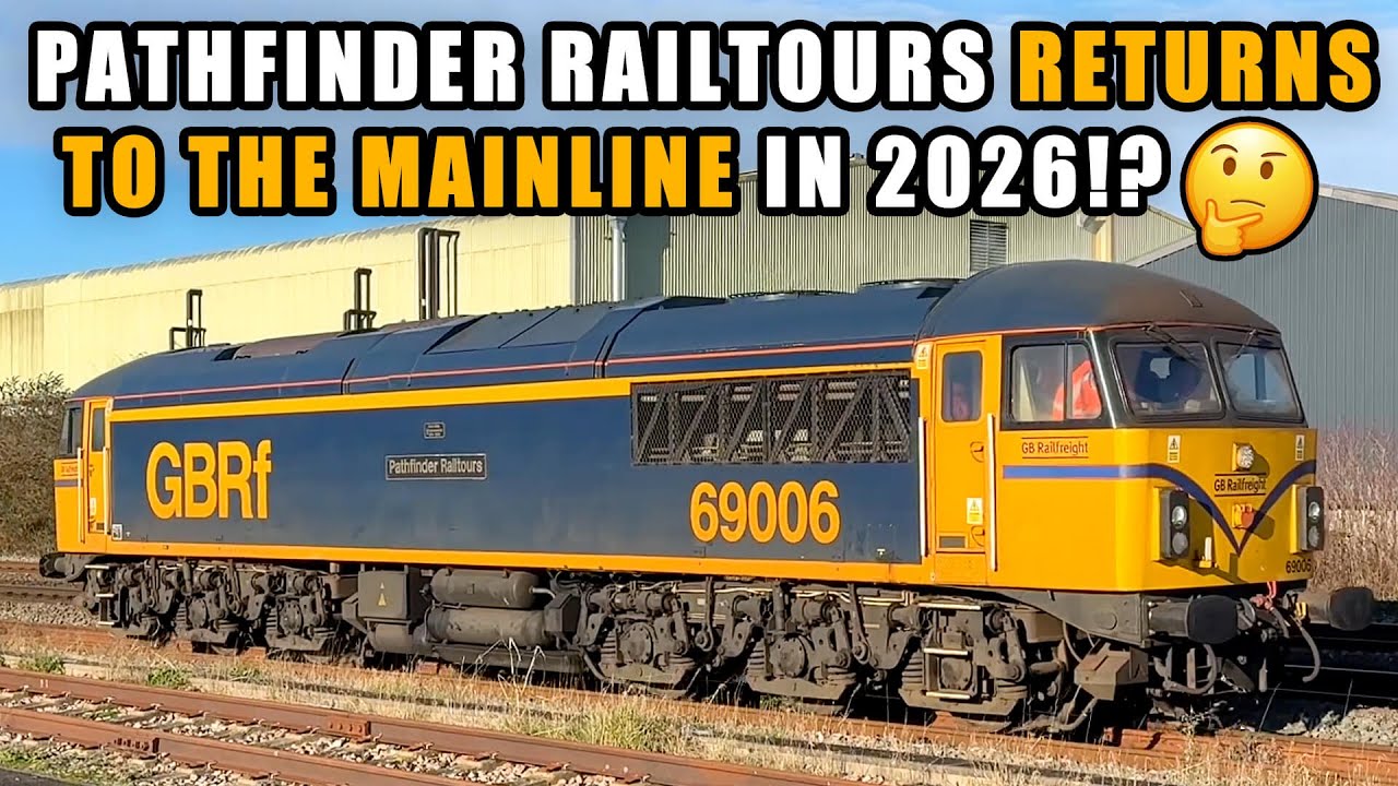 GBRF 69006 'Pathfinder Railtours' on route learning + 66413 ditches troublesome trucks at Fairwater!