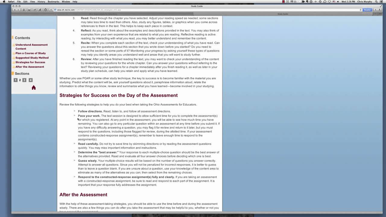 Ohio Assessments for Educators