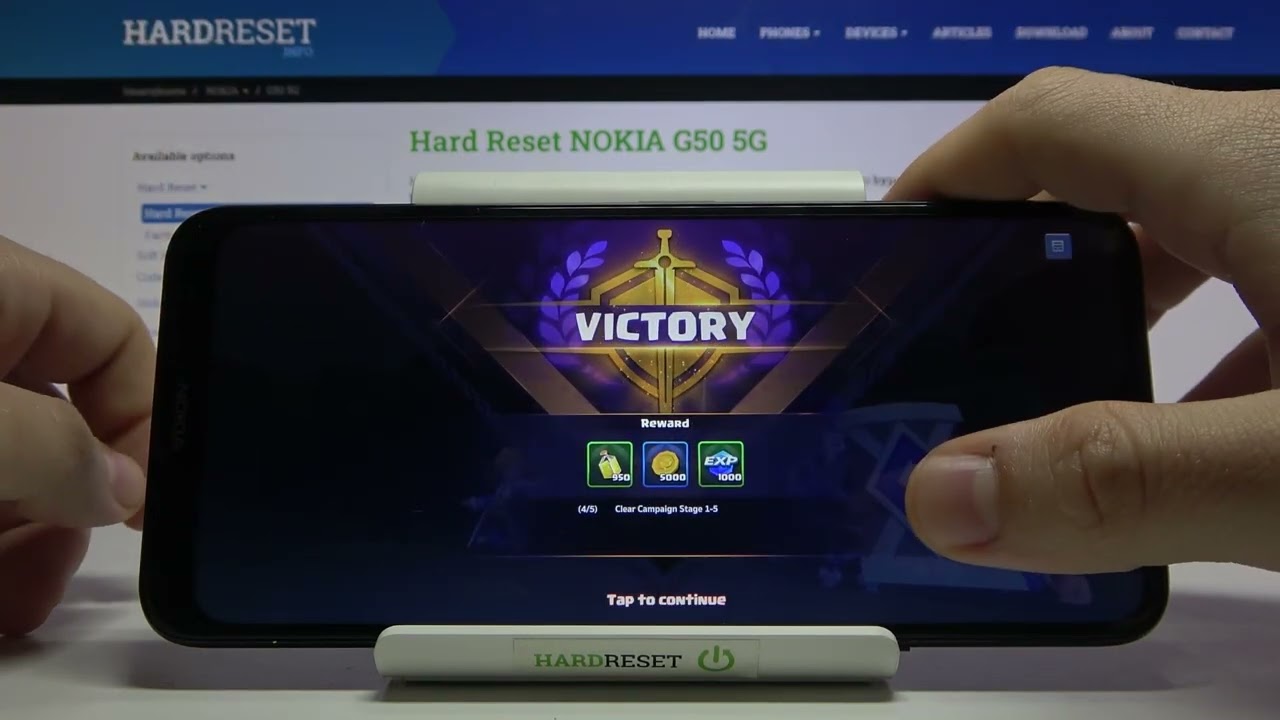 Valor Legends Short Gameplay on NOKIA G50 5G &ndash; Efficiency Test | Gaming Performance
