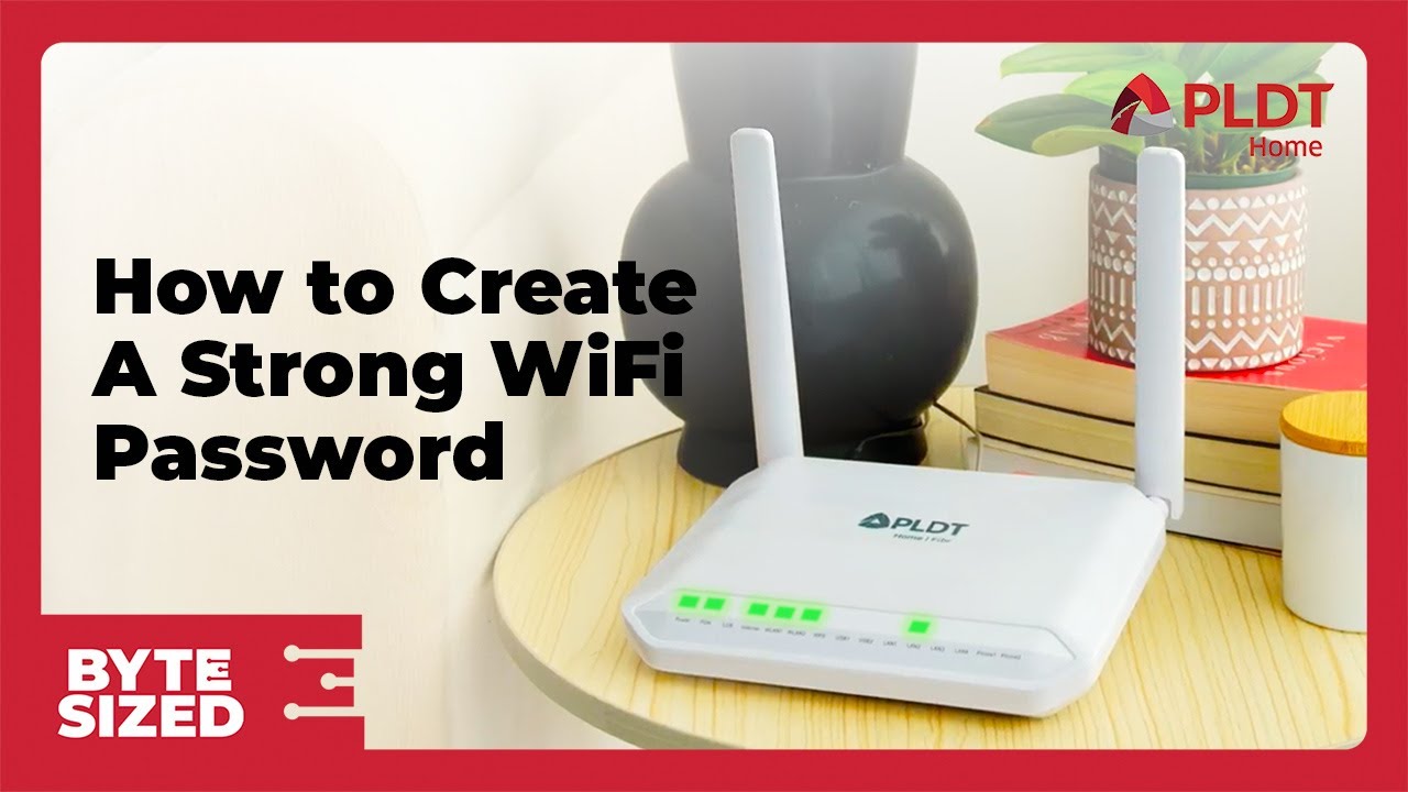 How to create a strong WiFi password | BYTE SIZED