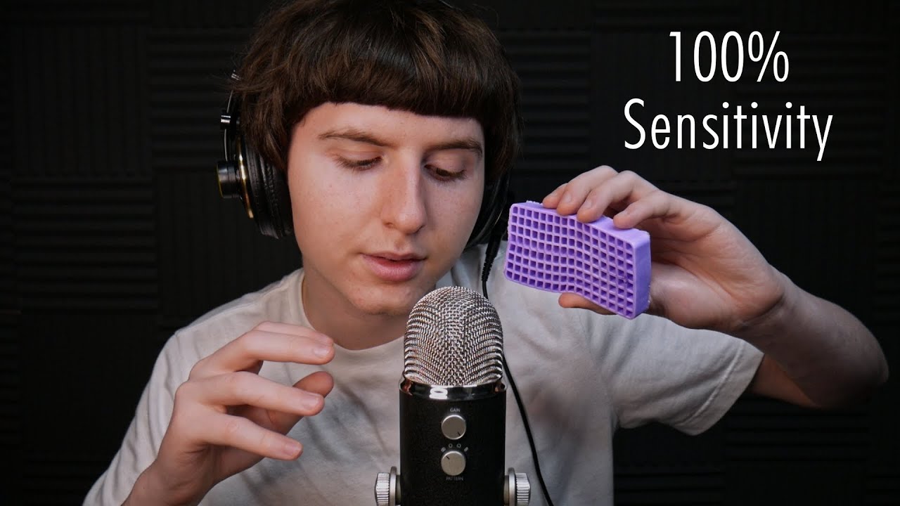 ASMR, but the sensitivity is ACTUALLY 100%