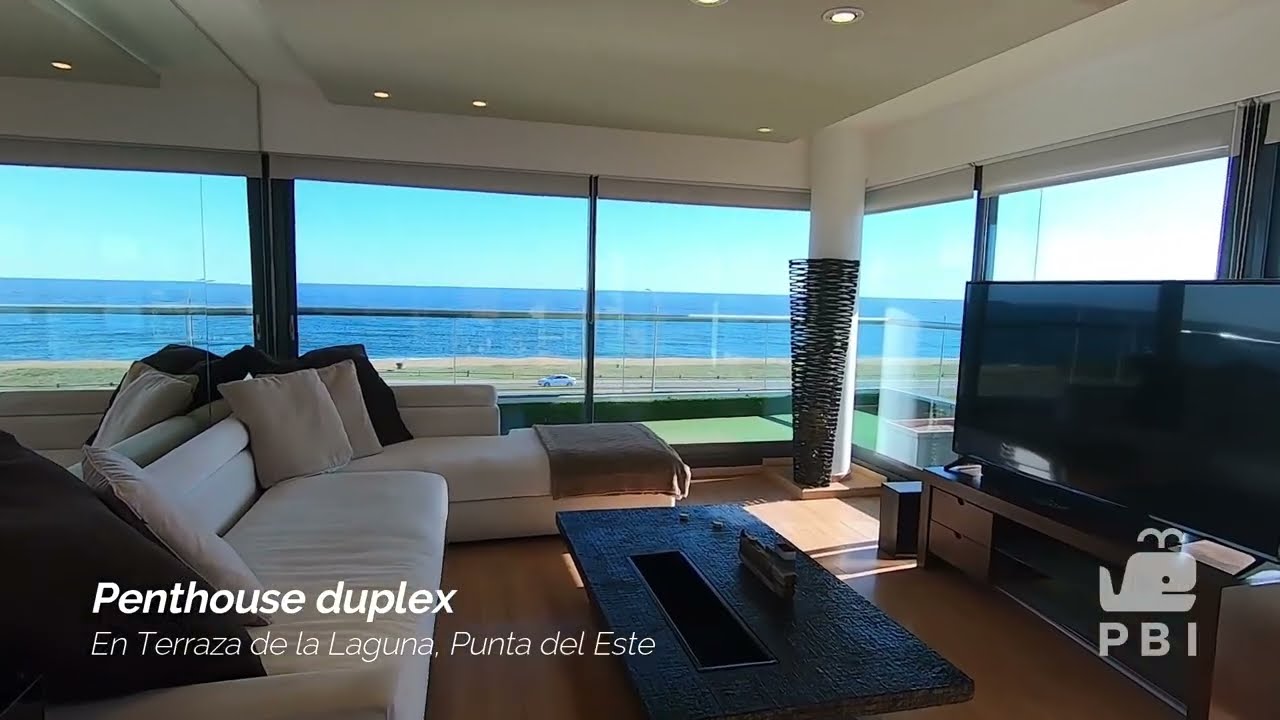 Penthouse duplex de 3 dormitorios en Terraza de la Laguna, Playa Mansa