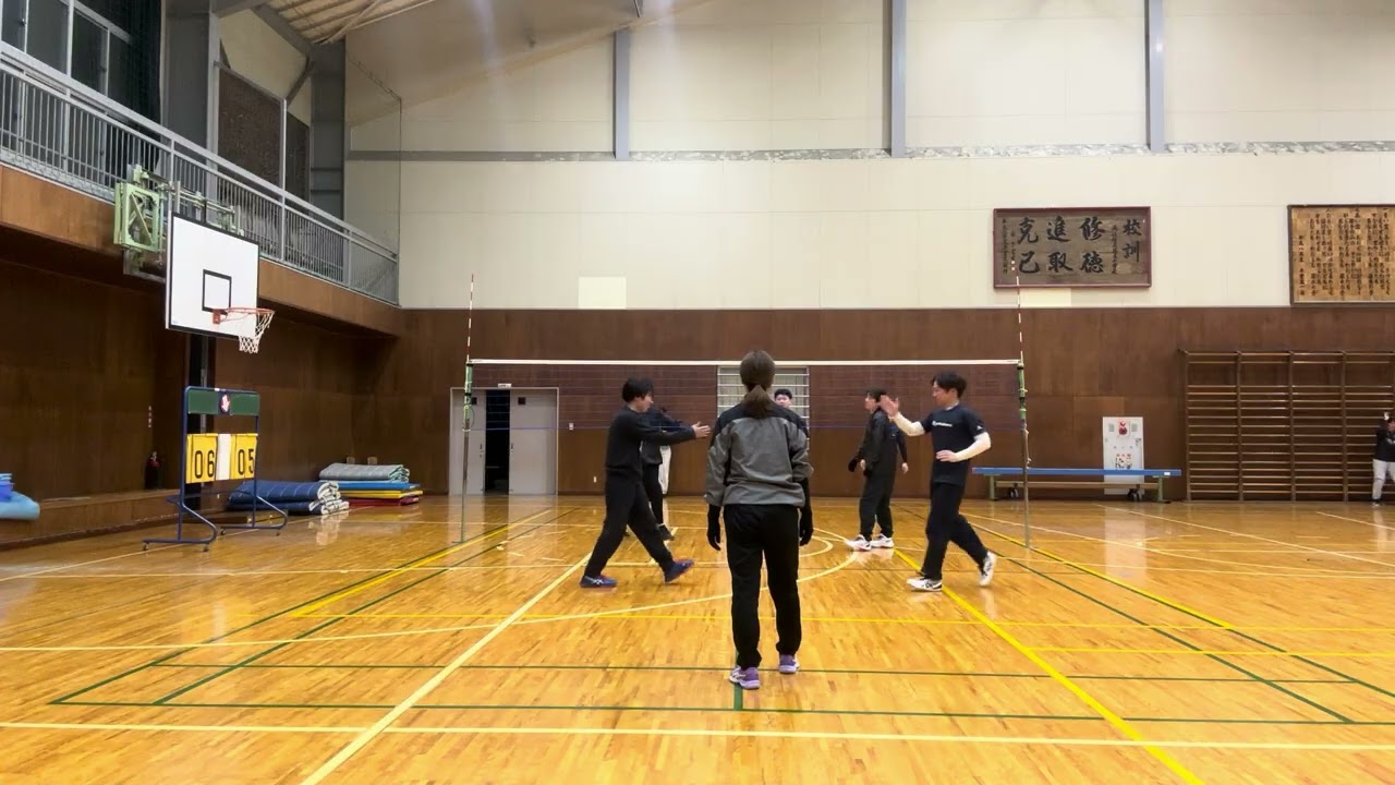 ソフトバレー　篠木練習会8