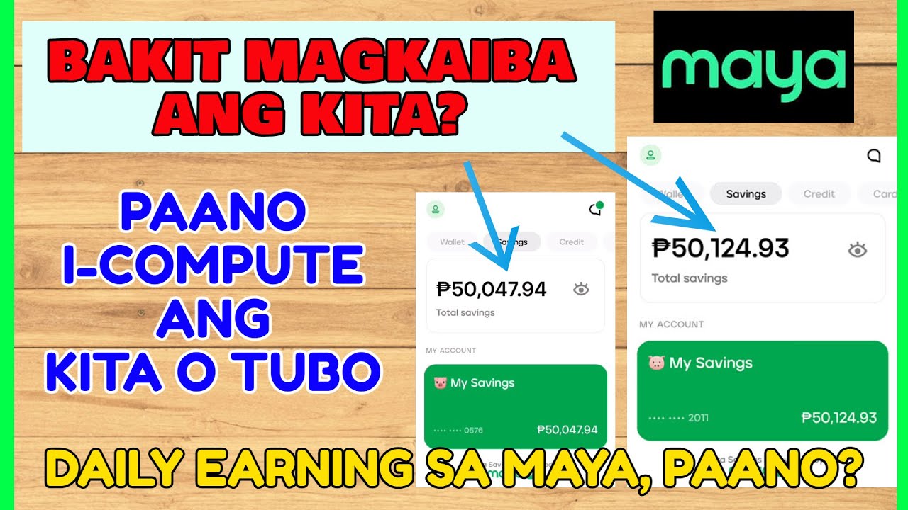 Maya Bank Savings: Magkano na ang kinita? How to Compute Daily Earnings!