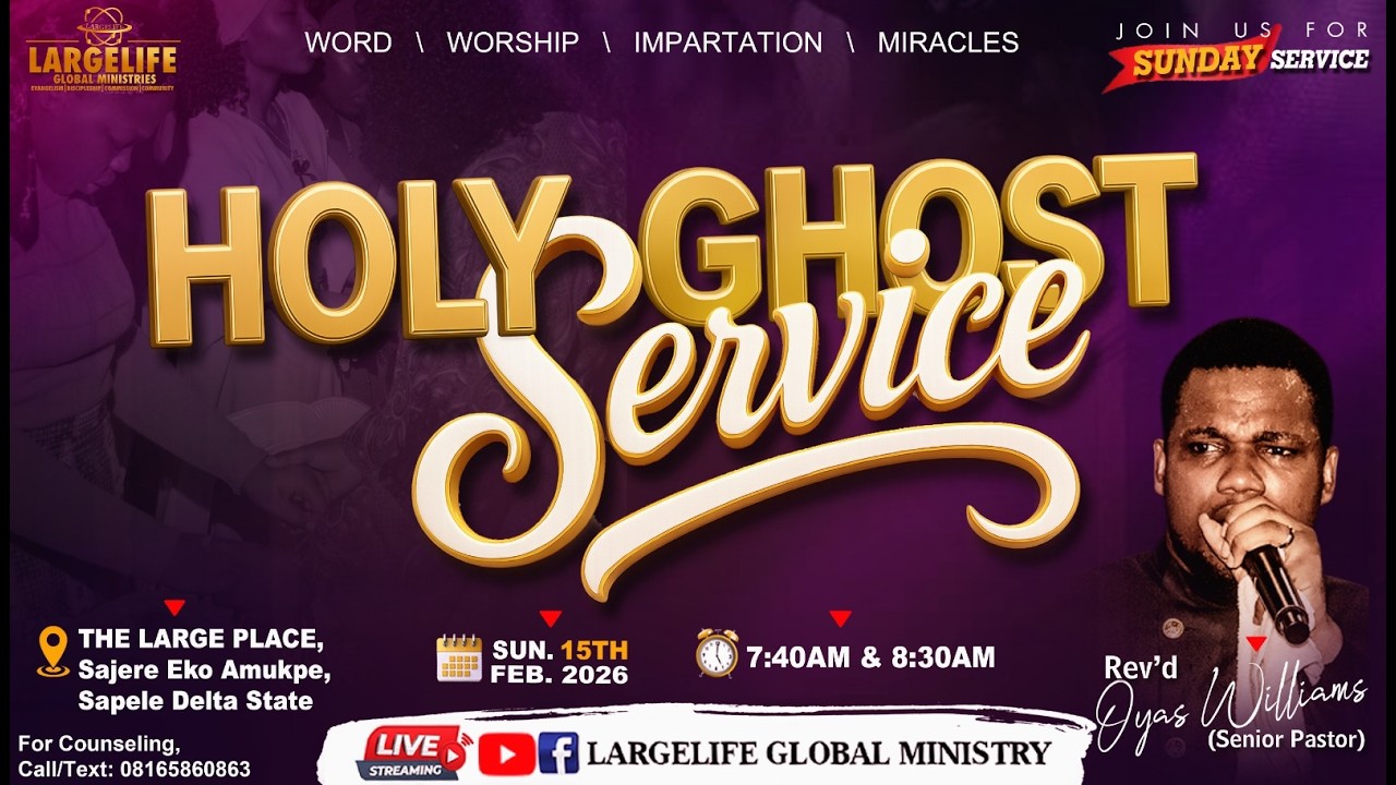 LARGELIFE GLOBAL MINISTRIES  Live Stream