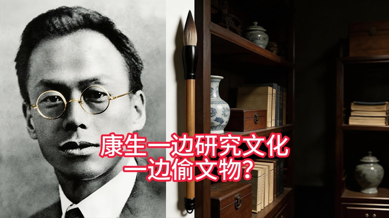 康生一边研究文化，一边偷文物？他会唱戏、写书法、刻印章，却把国家文物搬回了家。