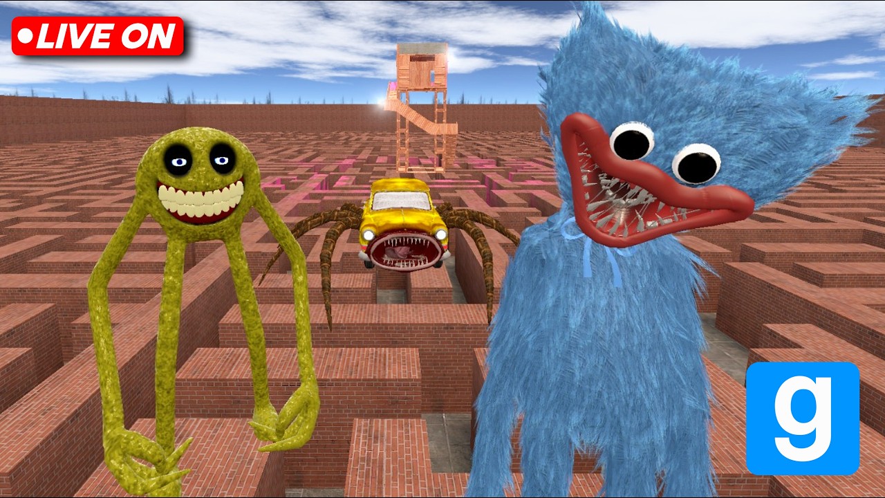 🔴LIVE! Road to 100K Subscribers! 🚀Funny Garry's Mod Gameplay Live in (Garry's Mod)